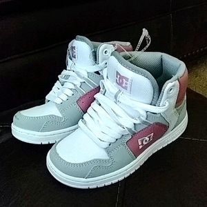 Girls DC Shoes High Tops Sz 13